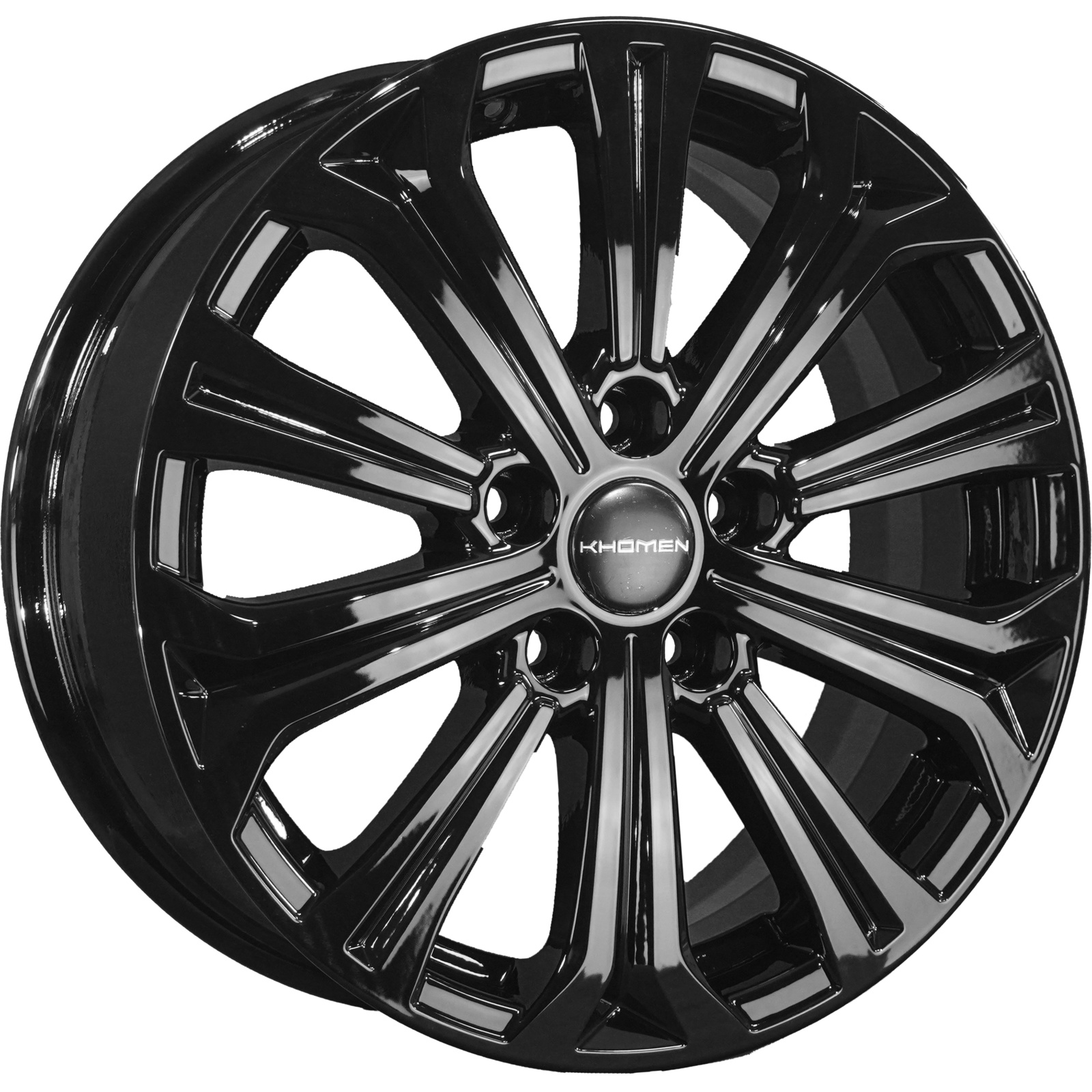 Khomen Wheels KHW1610 (Octavia) 6,5x16/5x112 ET50 D57,1 KHW1610 (Octavia) Black