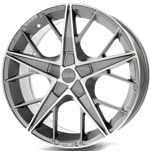 OZ Quaranta 5 8,5x19 5/112 ET44 d-75 Grigio Corsa Diamond Cut (W01857204G2) d-L