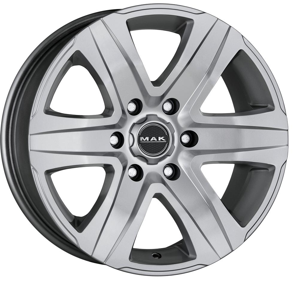 MAK Stone 4x4 T 8,5x18 6/114,3 ET30 d-66,1 Silver (F85806NSI30ZN3)