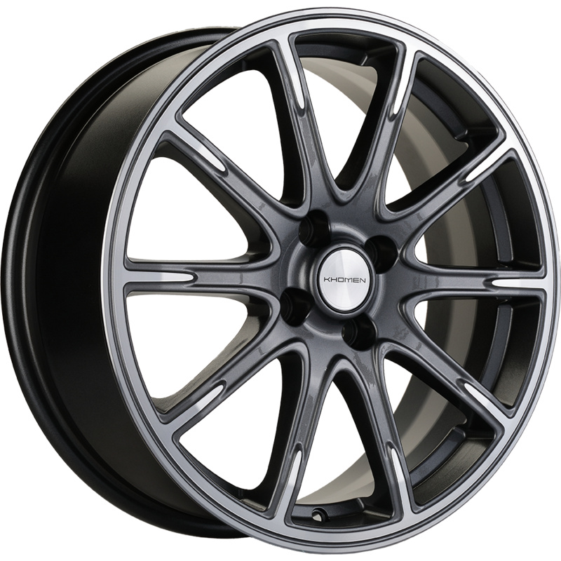 Khomen Wheels 6,5x17/4x100 ET41 D60,1 KHW1707 (XRay) Gray-FP