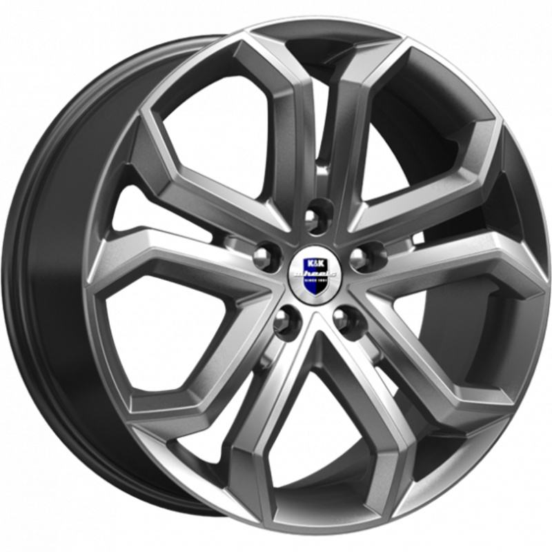 КиК 8,5x19/5x114,3 ET35 D67,1 Пандора (КС466) Дарк платинум