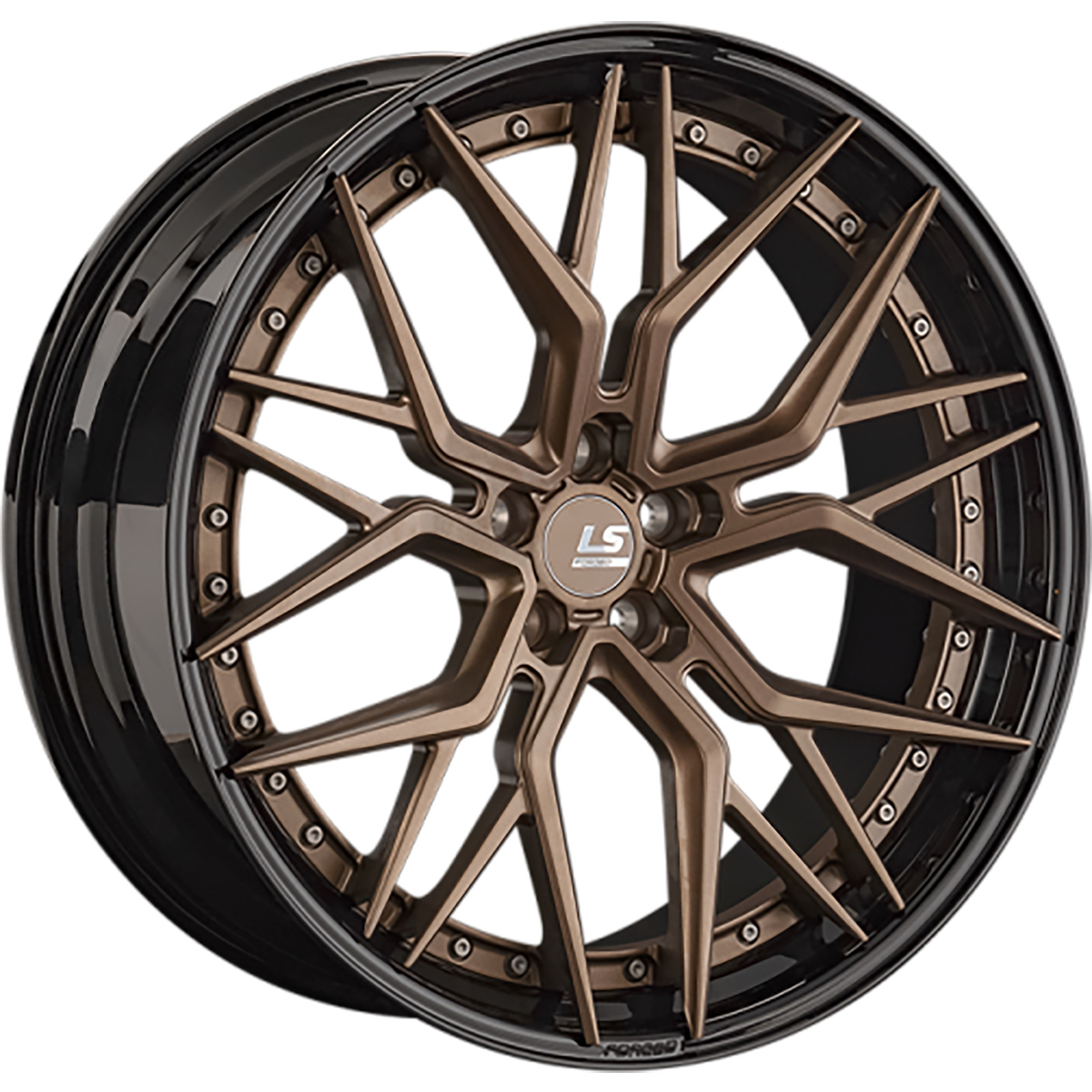 LS Forged 10x22/5x112 ET18 D66,6 LS FG35 BZ/BK (конус)