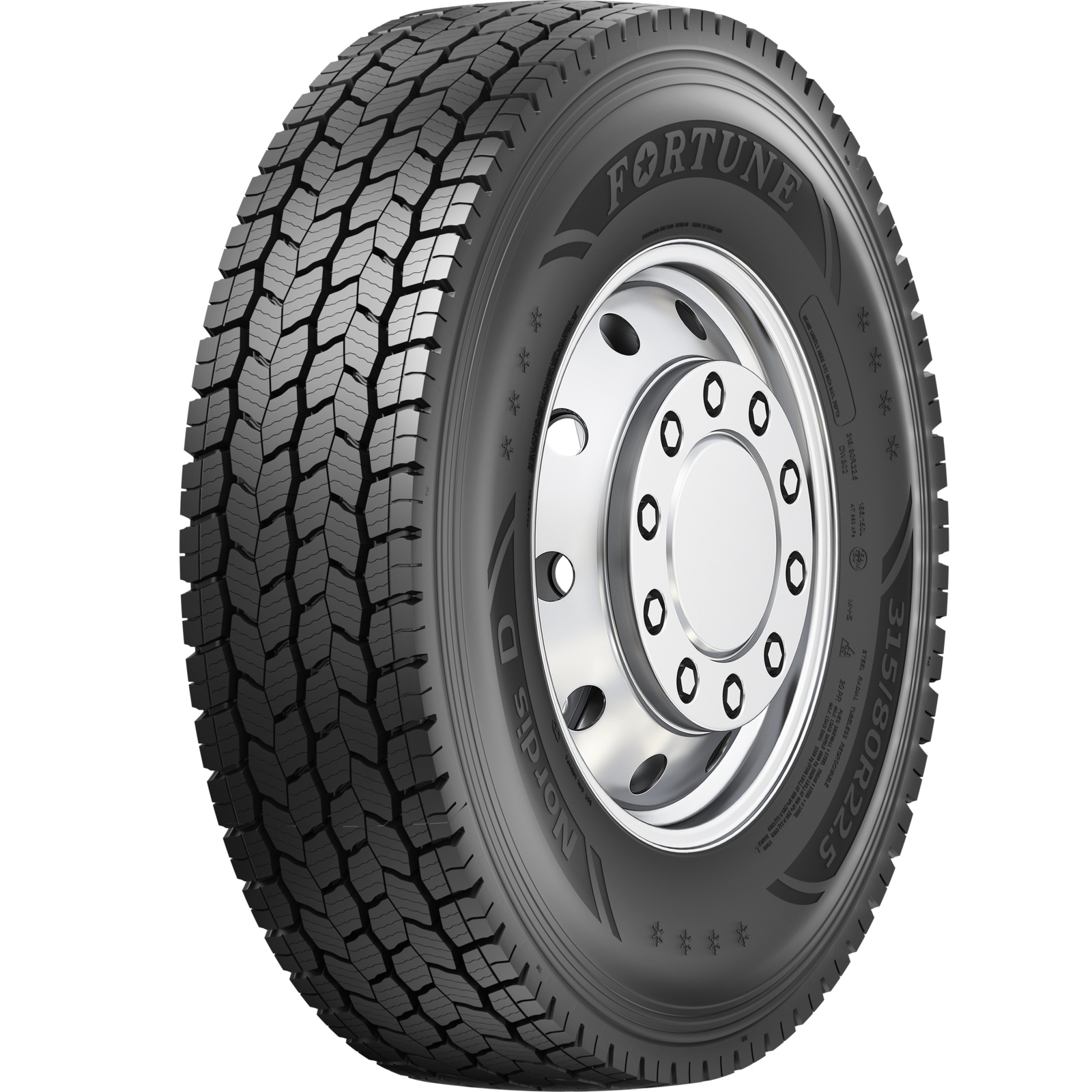 Prinx Fortune 315/80R22,5 156/150L (154/150M) Nordis D TL 20PR