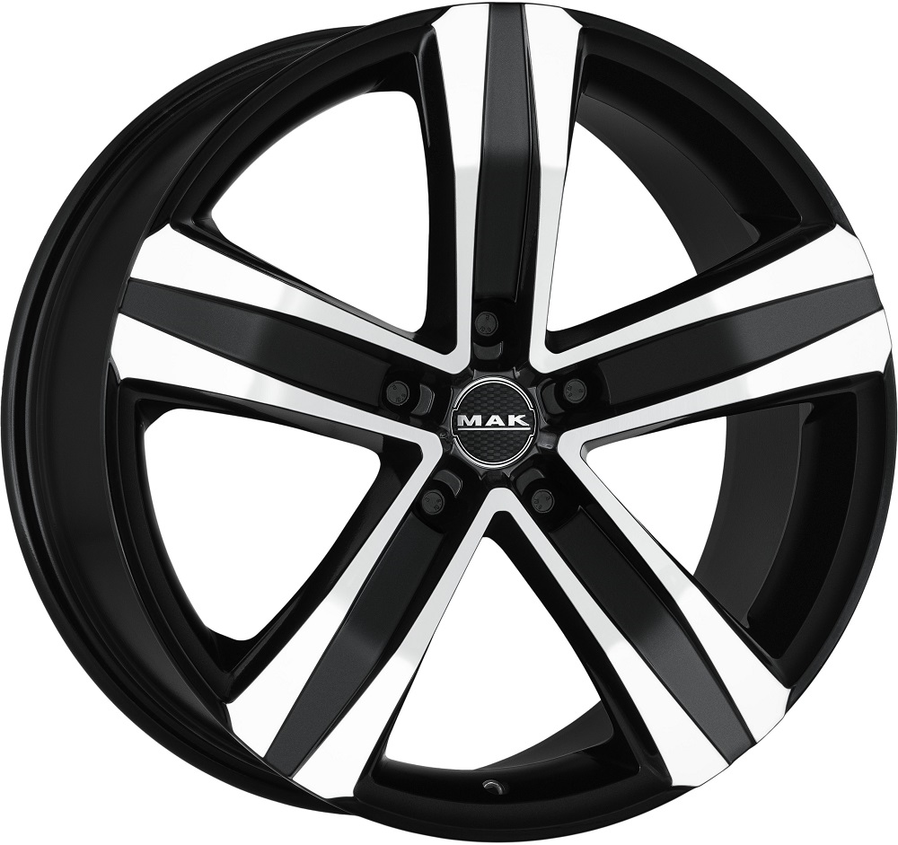 MAK Stone 5 6,5x15 5/118 ET65 d-71,1 Black Mirror (F65505TBM65D3)