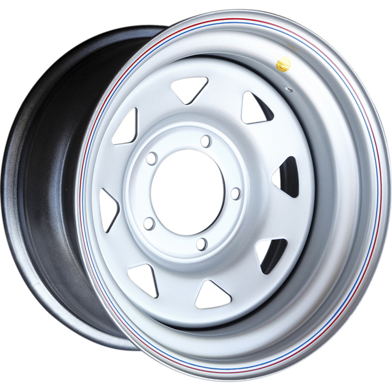 Off-Road Wheels 8x16/5x139,7 ET-19 D110 УАЗ (треуг. мелкий) Серебристый