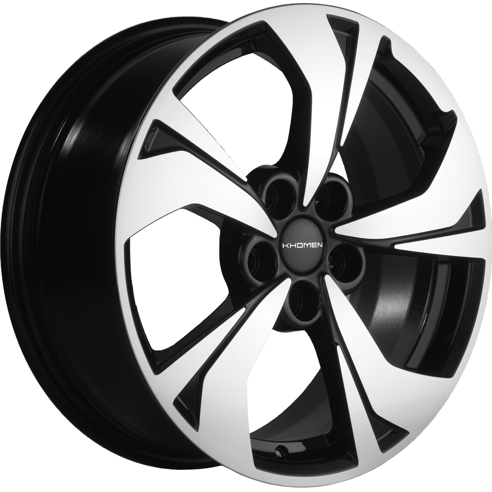 Khomen Wheels 7x17/5x114,3 ET45 D60,1 KHW1724 (Changan CS75 (Plus)) Black-FP
