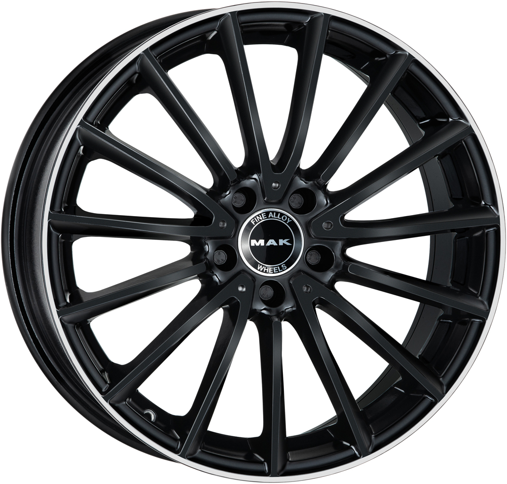 MAK Komet 8,0x19 5/112 ET33 d-66,6 Gloss Black Mirror Ring (F8090KMGL33WSX)