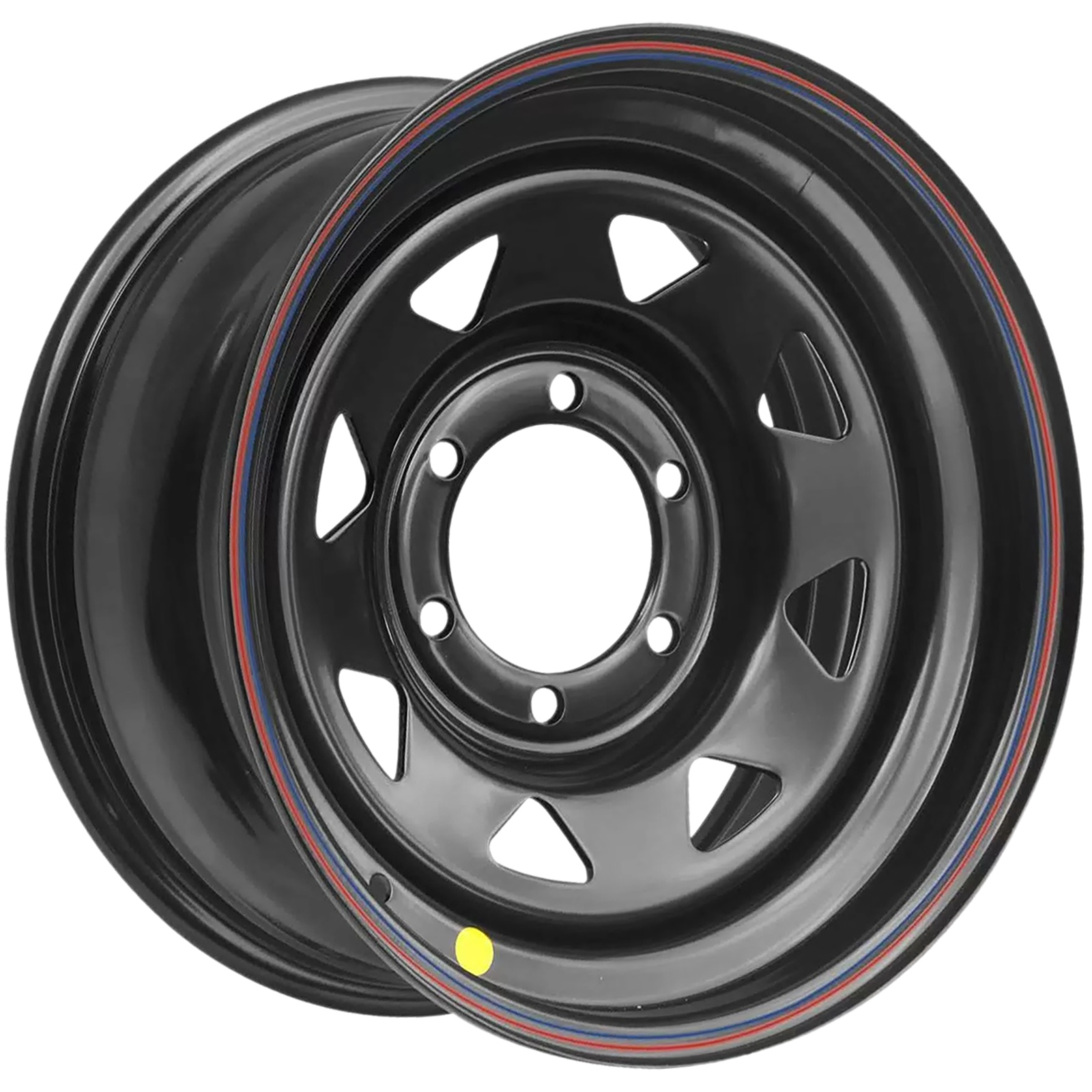 ZEPP 4x4 8x16/6x139,7 ET10 D110 Toyota Nissan Х (треуг. мелкий) Черный (LTM) (с увелич.полкой)