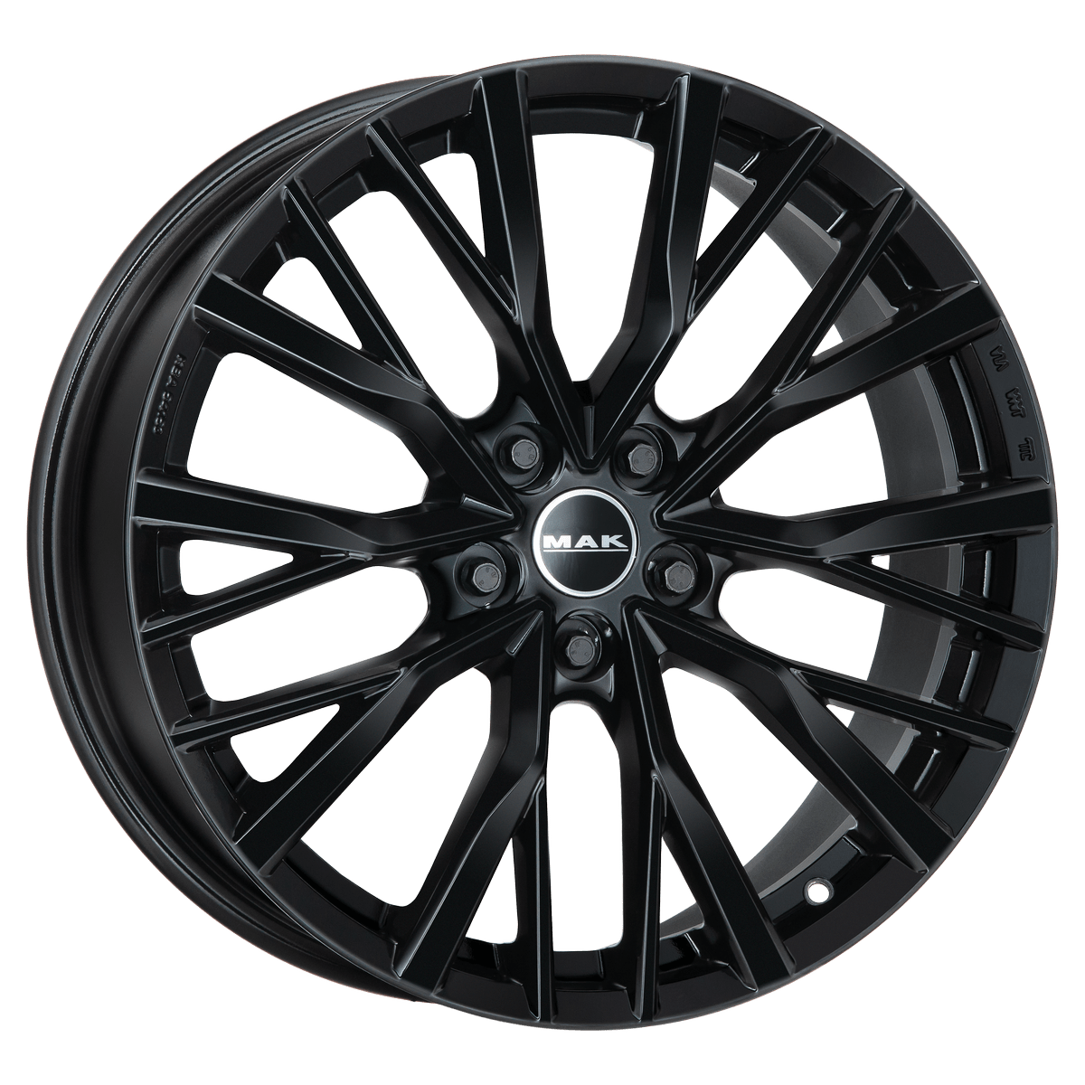 MAK Kent 9,5x21 5/120 ET44 d-72,6 Gloss Black (F9521KEGB44IRR)