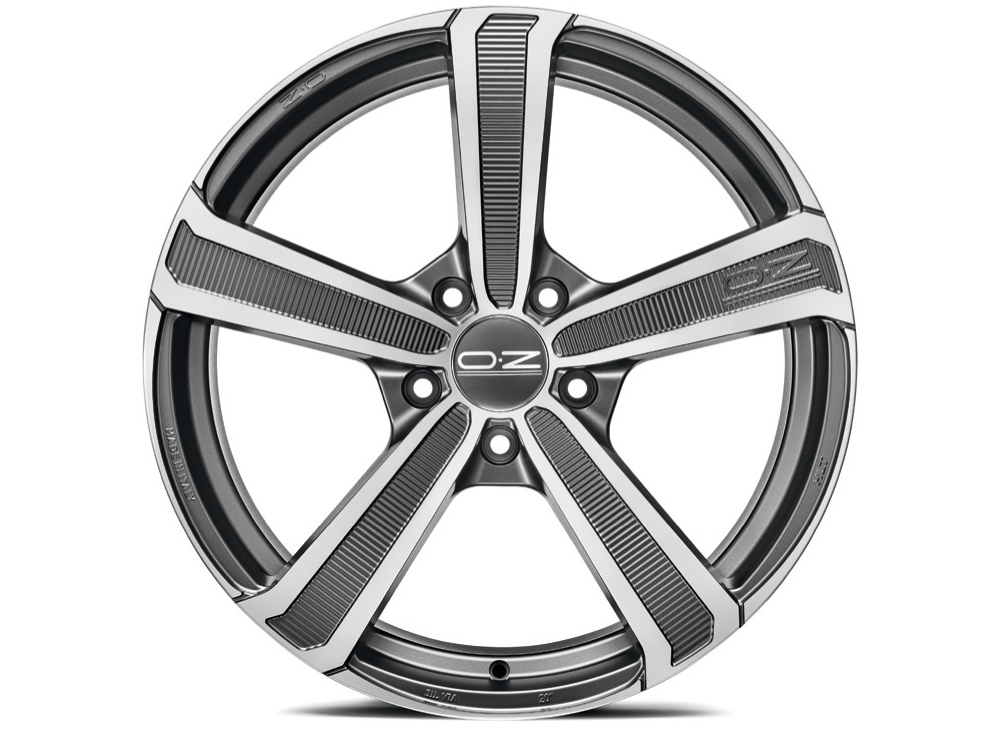 OZ Montecarlo HLT 9,5x20 5/112 ET52 d-79 Matt Dark Graphite Diamond Cut (W0194820149) d-XL