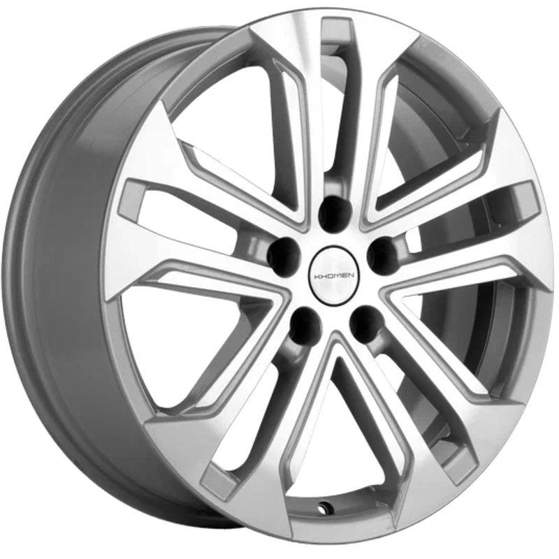 Khomen Wheels KHW1803 (Changan/Geely/Lexus/Suzuki/Toyota) 7x18/5x114,3 ET35 D60,1 KHW1803 (Changan/Geely/Lexus/Suzuki/Toyota) F-Silver-FP
