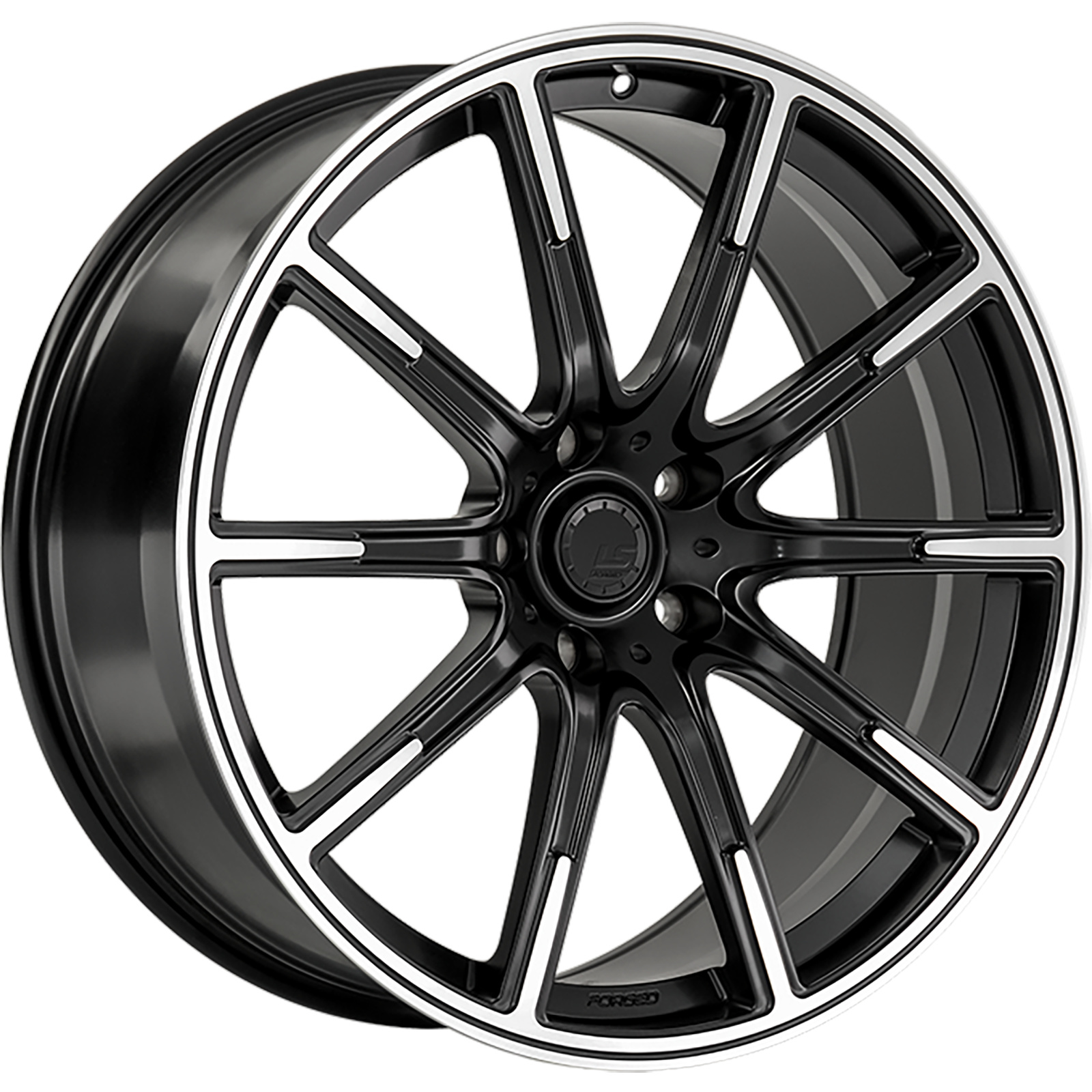 LS Forged 10x22/5x130 ET36 D84,1 LS FG73 BKSF (конус)