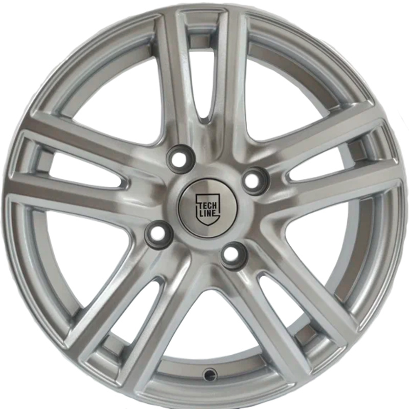 Tech Line 6x15/5x100 ET38 D57,1 529 Silver