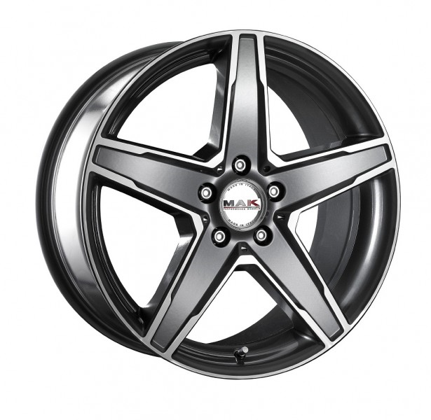 MAK Stern 8,5x19 5/112 ET45 d-66,6 Gun Met-Mirror Face (F8590SRQ45WS3X)