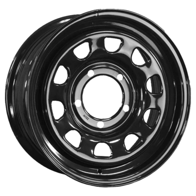ZEPP 4x4 8x17/6x139,7 ET15 D110 Toyota Nissan Semicircle Gloss Black (LTM)