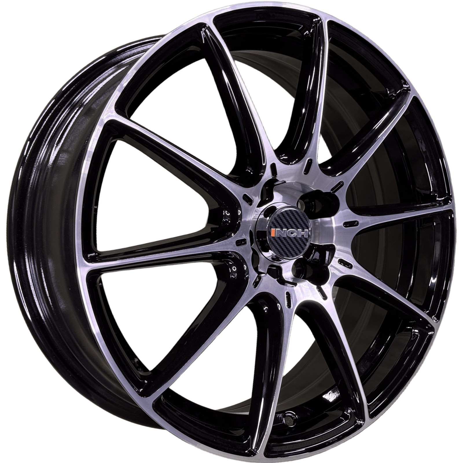 INCH 6,5x17/5x112 ET38 D57,1 FA8537 Gloss Black Machined Face (ZJH) FlowForming