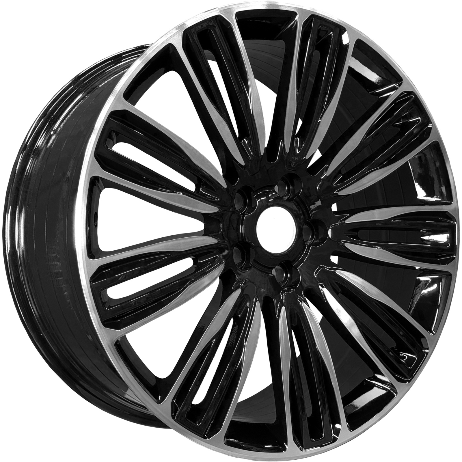 PDW 9,5x21/5x120 ET48 D72,56 5312 Gloss Black Machine Face (PDW)