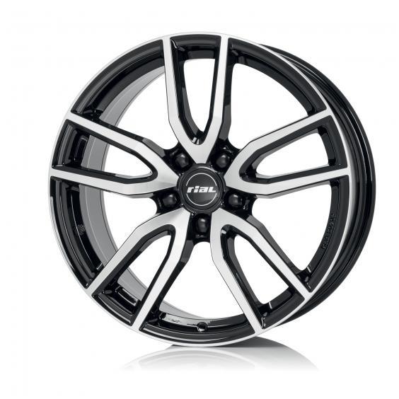 Rial Torino 7,5x17 5/112 ET40 d-70,1 Diamond Black Frontpolished (TOR75740B73-1)~