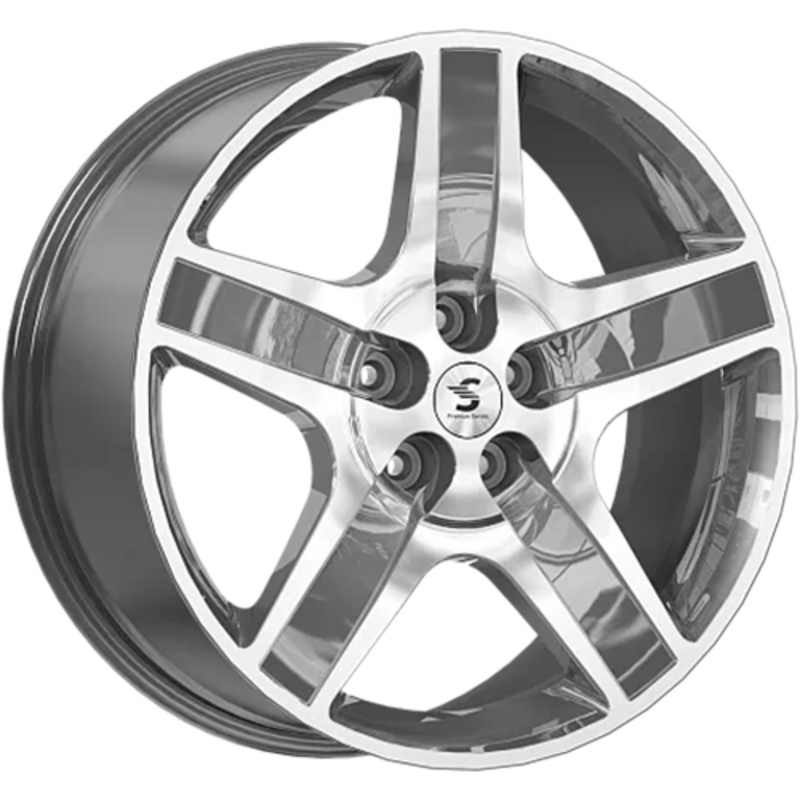 Premium Series 8,5x20/5x108 ET43 D60,1 КР008 (Jetour X90 Plus) Diamond Gloss Graphite