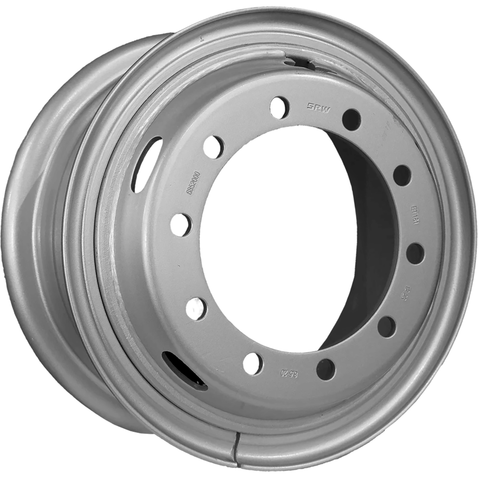 SRW 10/335/281/181 8,5x20/10x335 ET181 D281 M22 Silver (6852000) (14 мм) (под камеру) 4 500 кг (кольцо)