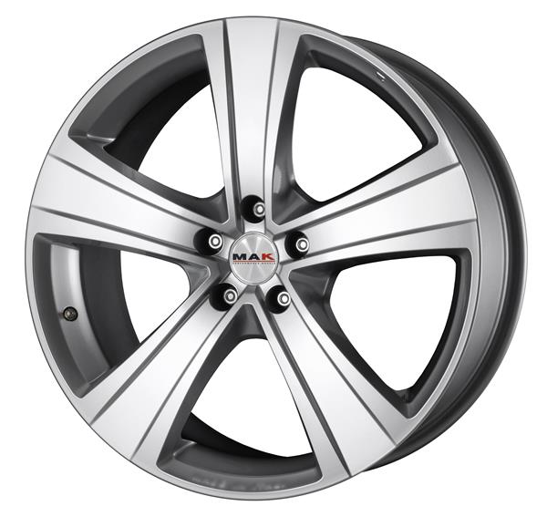 MAK Fuoco 5 8,5x19 5/127 ET35 d-71,6 Hyper Silver (F8590FUS35C3Y)