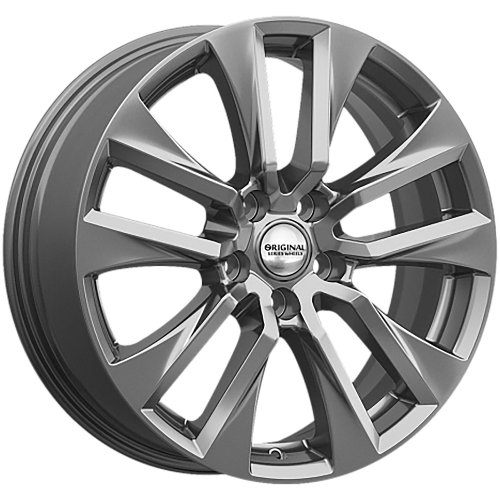 SKAD Original 7x18/5x108 ET38 D60,1 KL-330 (Jetour Dashing/X70 Plus/X90 Plus) Графит