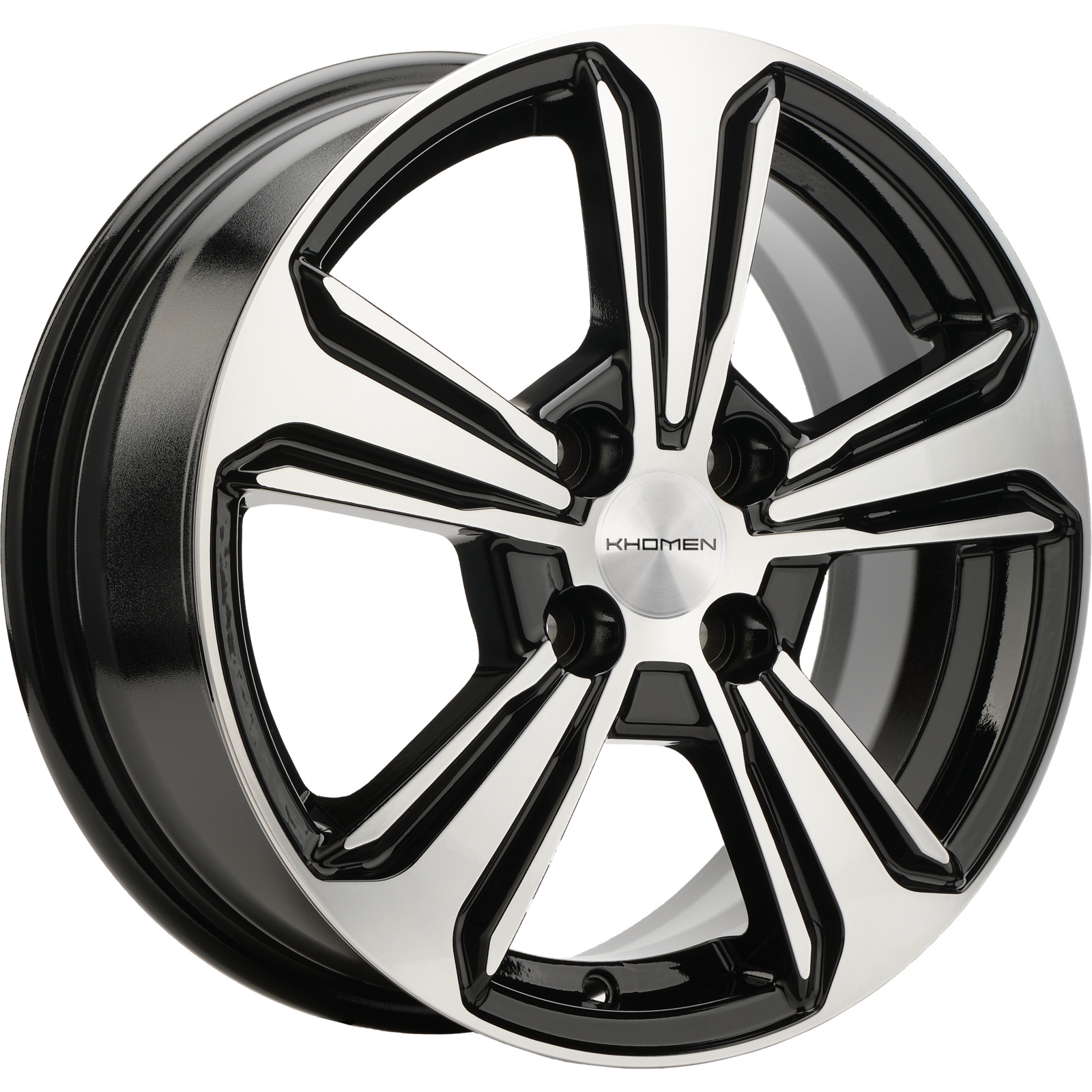 Khomen Wheels 6x15/4x100 ET45 D56,6 KHW1502 (Nexia) Black-FP