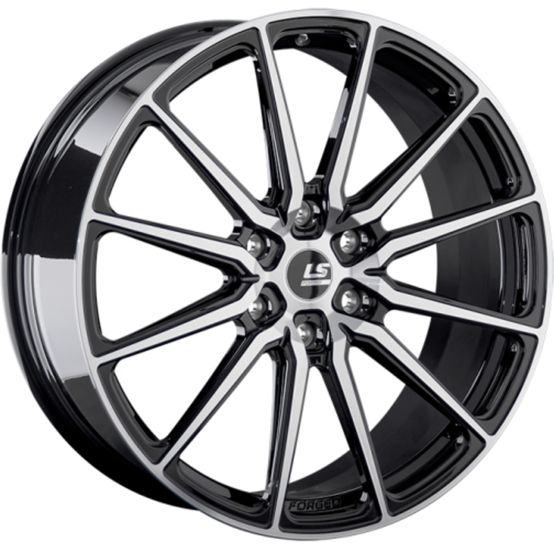 LS Forged 9x22/6x139,7 ET45 D95,1 LS FG02 BKF (конус, C570)