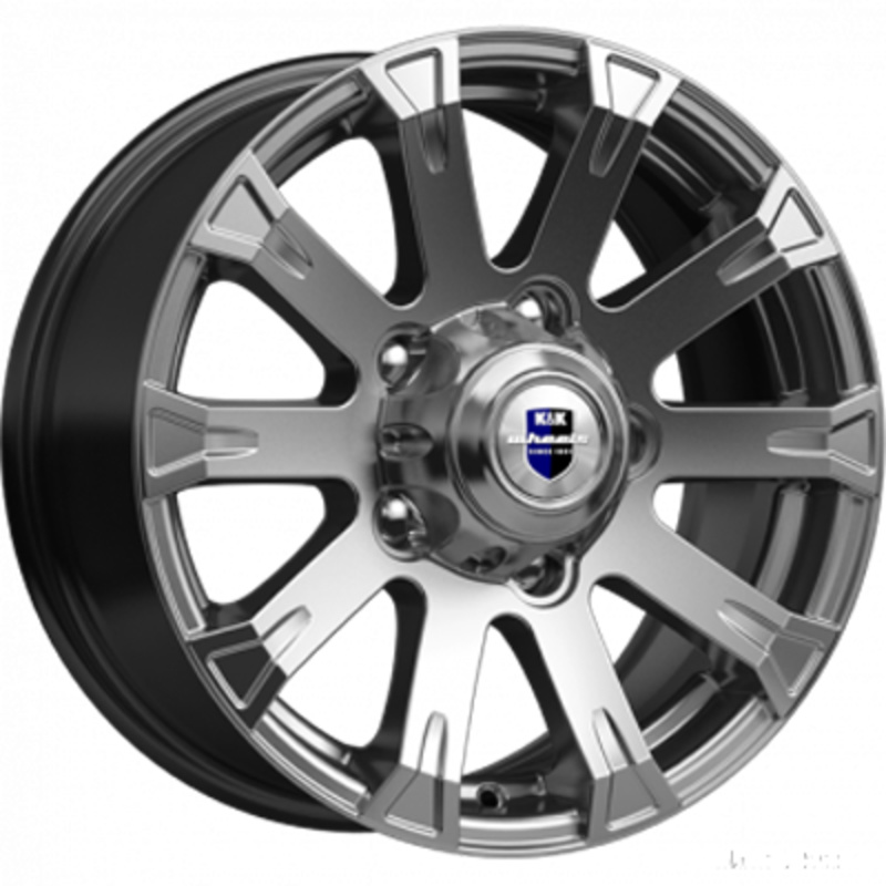 КиК 7x16/5x139,7 ET35 D98 Байкал (КС601) Дарк платинум