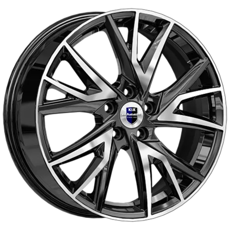 КиК 6,5x18/5x114,3 ET38 D67,1 Кайлас (КС1054) Алмаз черный