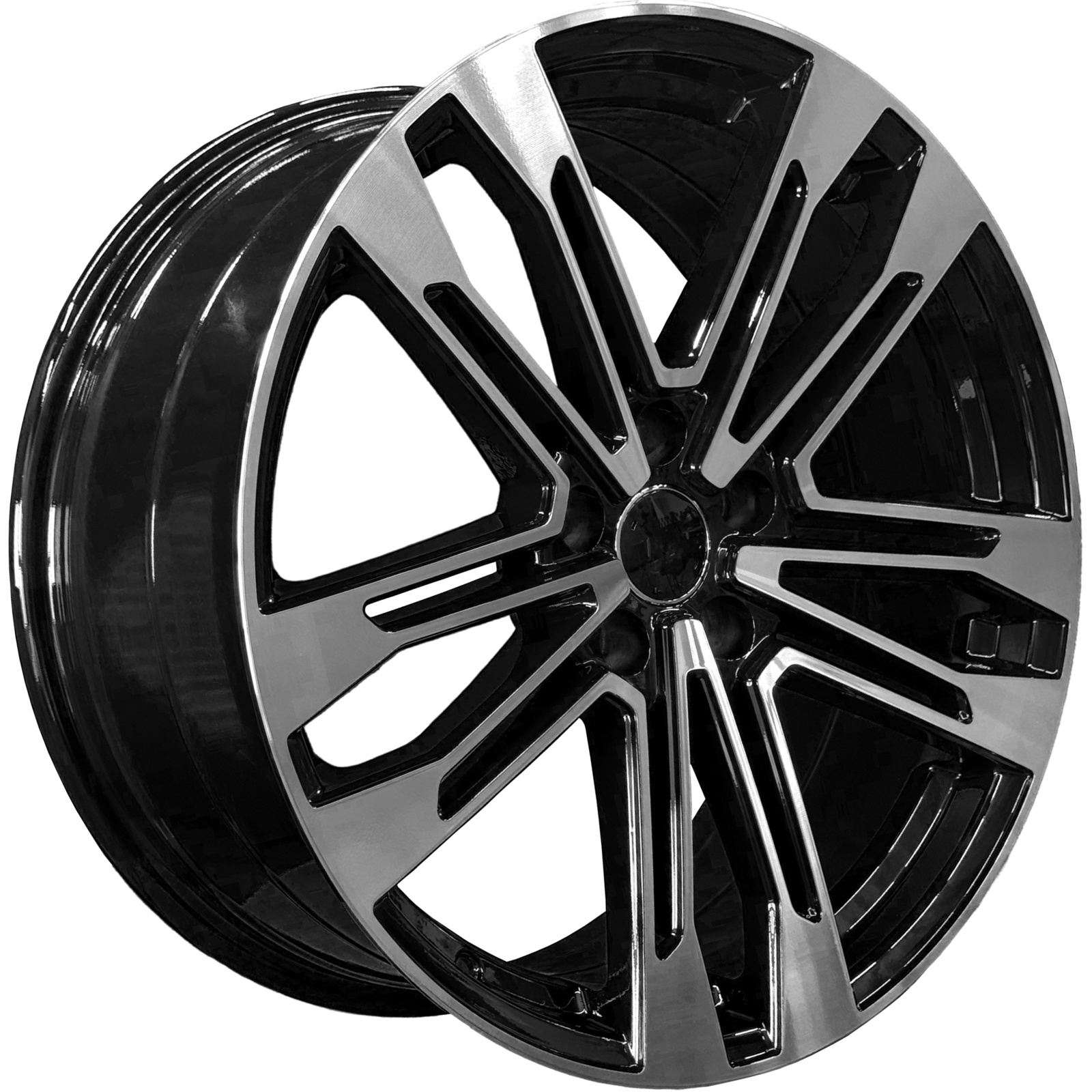 PDW 9x20/5x112 ET37 D66,45 3044 Gloss Black Machine Face (PDW)