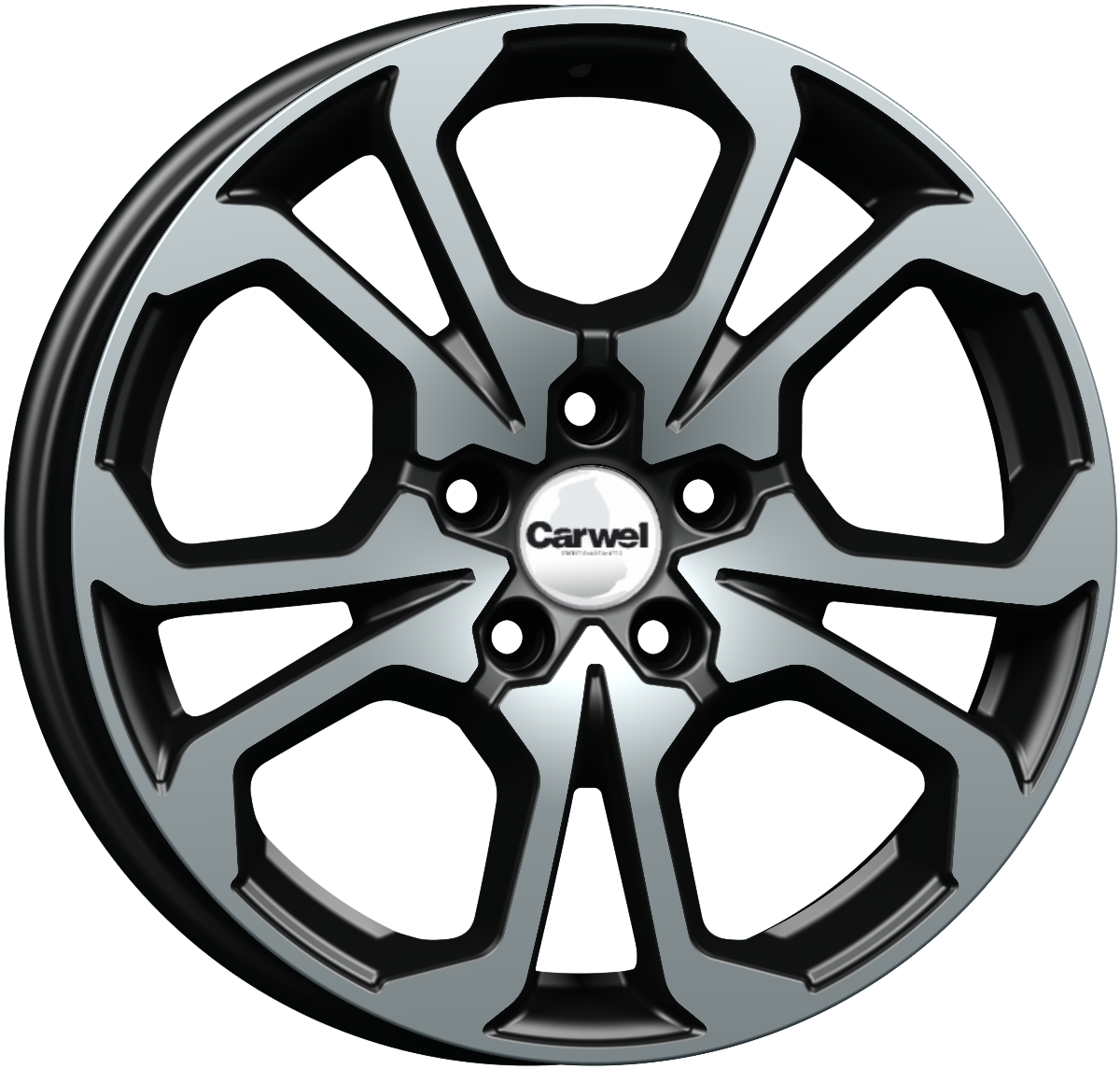Carwel Ванда 242 (Kodiaq) 6,5x17 5/112 ET38 d-57,1 AB (Арт.27462)