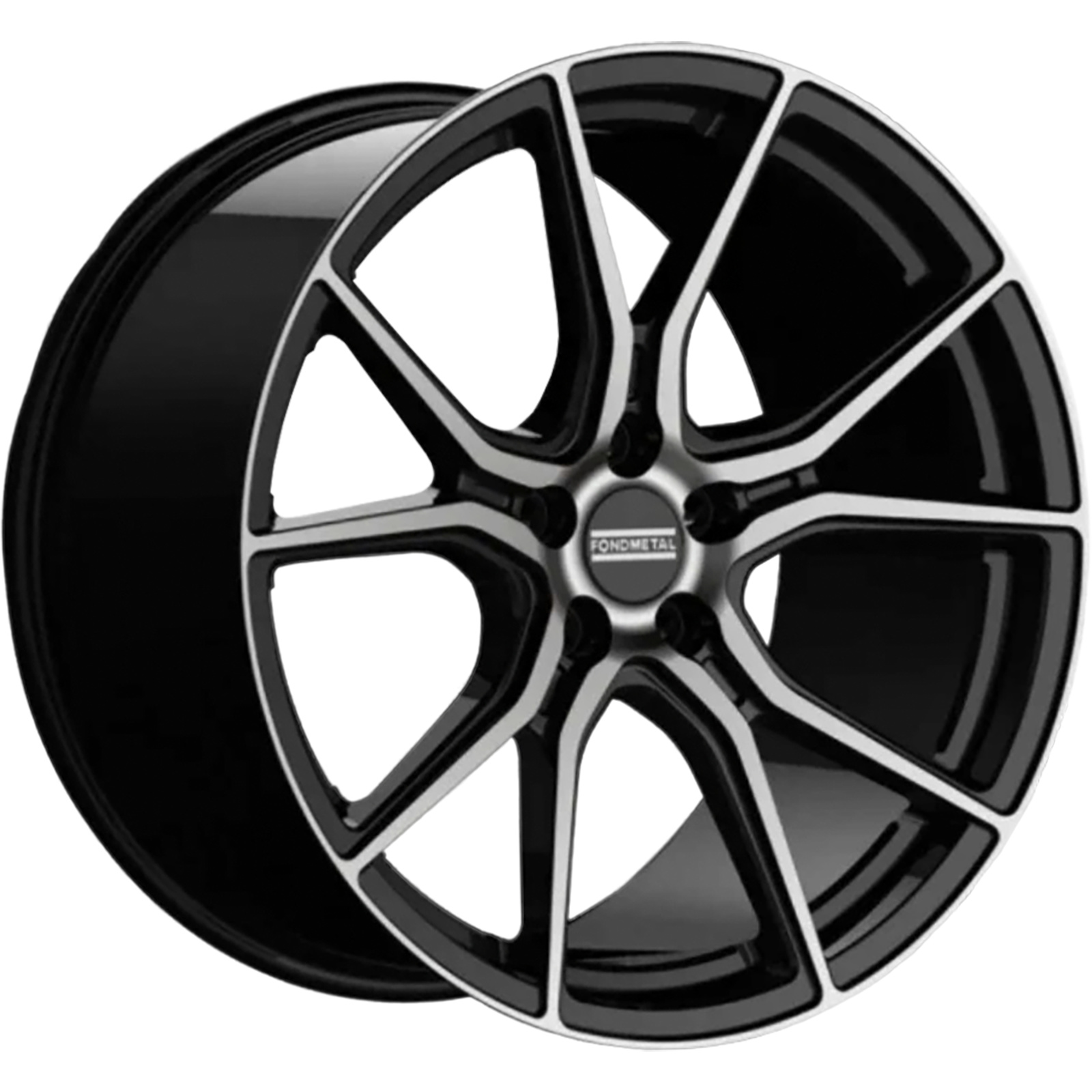 Fondmetal 8,5x20/5x114,3 ET32 D75 STC-45 Gloss Black Machined