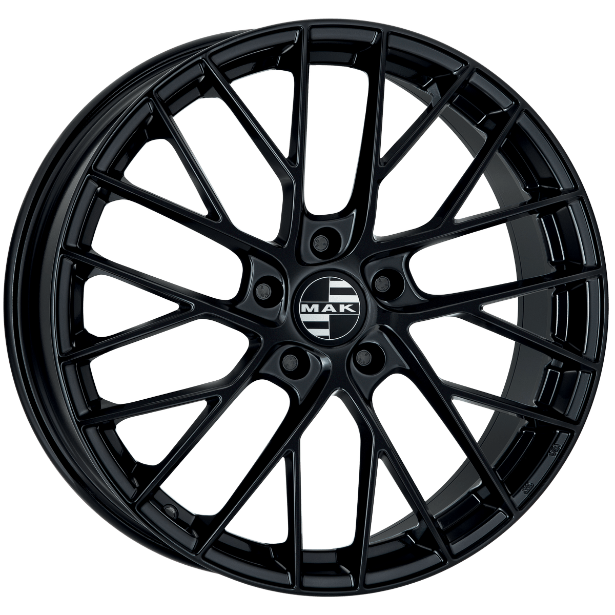 MAK Monaco 8,5x19 5/112 ET39 d-66,45 Gloss Black (F8590MFGB39WS2X)