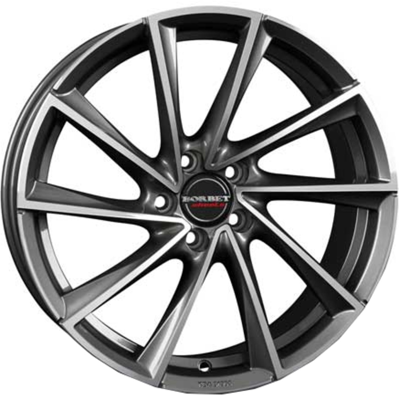 Borbet 8,5x19/5x112 ET20 D66,5 VTX Graphite polished