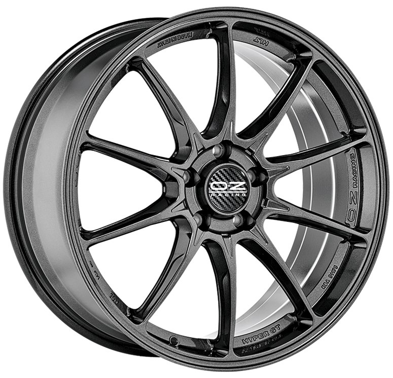 OZ Hyper GT HLT 8,5x19 5/114,3 ET40 d-75 Star Graphite (W01A15205T6) d-L