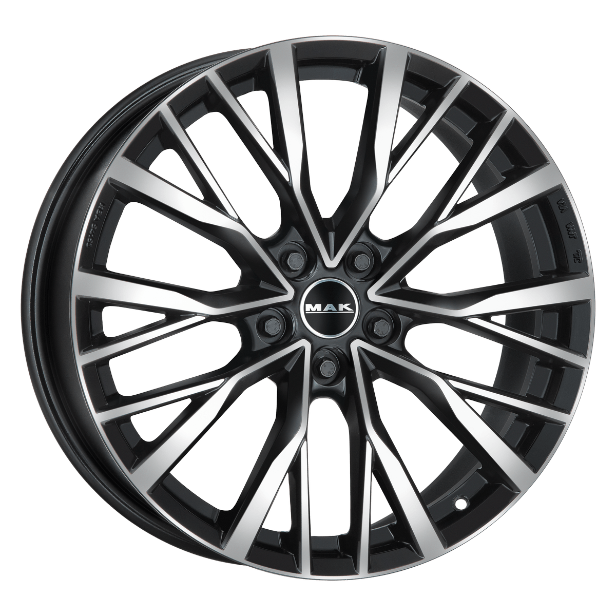 MAK Kent 8,5x20 5/108 ET42 d-63,4 Black Mirror (F8520KEBM42GD2X)