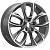 Premium Series 7x18/5x114,3 ET45 D60,1 КР001 (Uni-S/Changan CS55 Plus/Belgee X70) Diamond Gloss Graphite