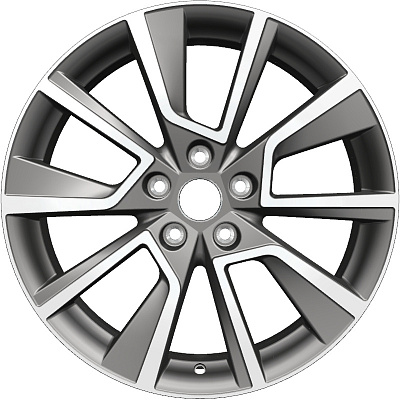 Khomen Wheels 7x18/5x112 ET45 D57,1 KHW1802 (Karoq) Gray-FP