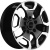 Khomen Wheels 6,5x17/5x139,7 ET35 D98,5 KHW1725 (Niva 4x4) Black-FP