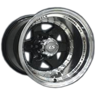 LS 10x15/6x139,7 ET-44 D106,1 879 BKL (Колпак+лого)