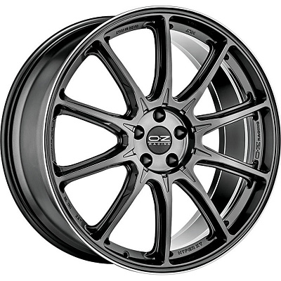 OZ 10,5x20/5x112 ET41 D79 Hyper XT HLT Star Graphite Diamond Lip