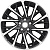 Khomen Wheels 7,5x18/5x114,3 ET50,5 D67,1 KHW1804 (Sonata/Optima/Soul) Black-FP