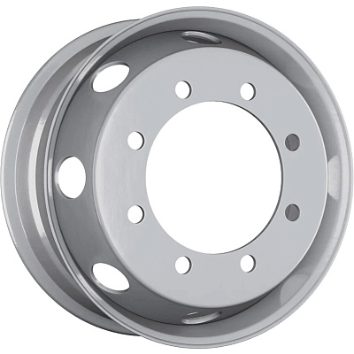 Asterro 8/275/221/130 6,75x17,5/8x275 ET130 D221 M20 Silver (1744A)
