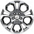 Khomen Wheels 6,5x17/5x114,3 ET50 D66,1 KHW1711 (Arkana/Kaptur) Gray-FP