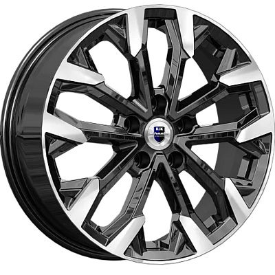 КиК 6,5x17/5x105 ET38 D56,6 Морейн (КС1046) Алмаз черный