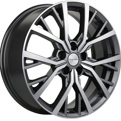 Khomen Wheels 7x18/5x114,3 ET37 D66,5 KHW1806 (Dargo/Jolion) Gray-FP