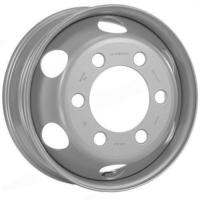 Kronprinz 6,00x17,5 B19DS44,4 6/222,25/164/127 Silver (RZB35693OE-HB0A200) вент.