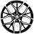 Khomen Wheels 8x20/5x108 ET46 D63,4 KHW2012 (Geely Monjaro (KX11)) Black-FP