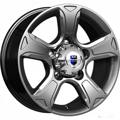 КиК 7x16/5x139,7 ET35 D98 Атлант (КС757) Дарк платинум